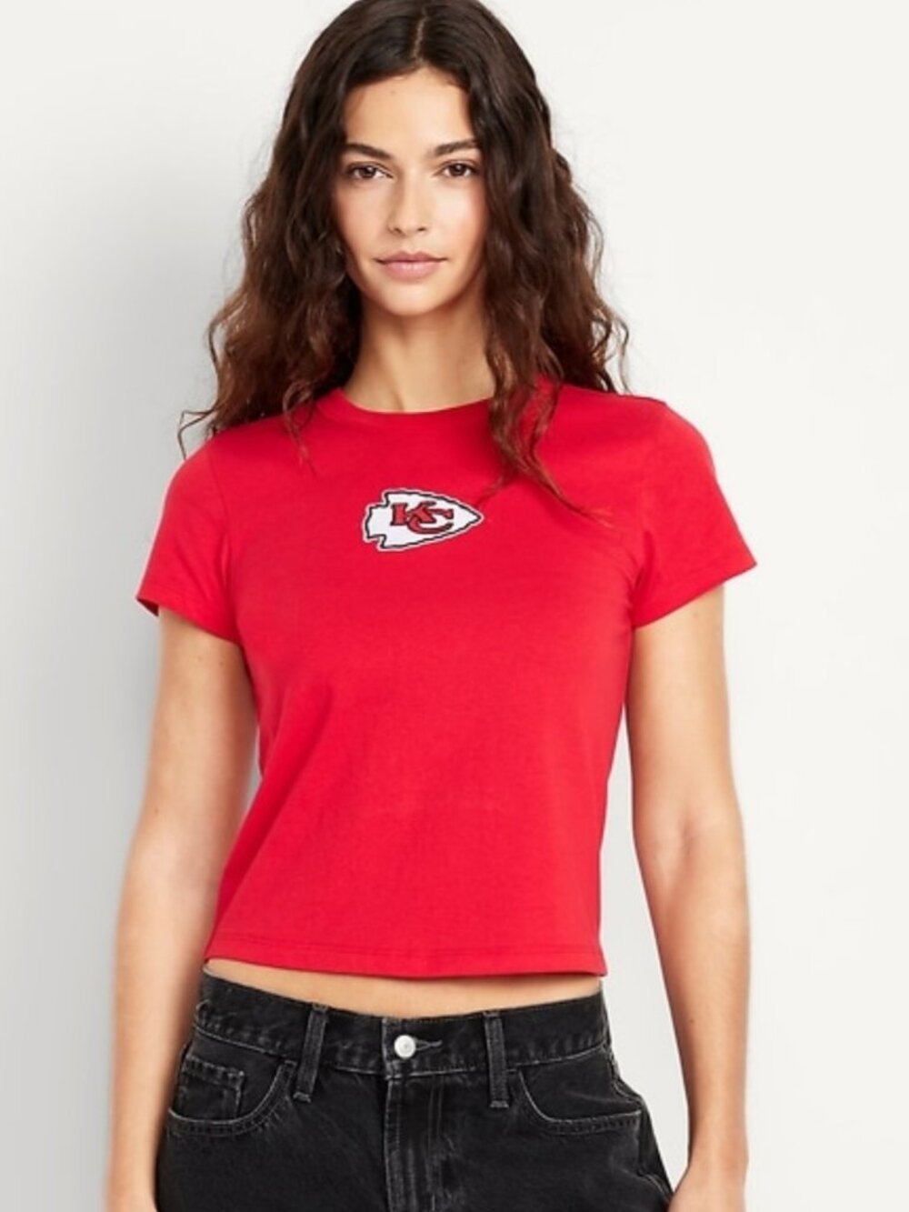 NFL Team Apparel Kansas City Chiefs Snug T-shirt for Women Size Large  NWT
